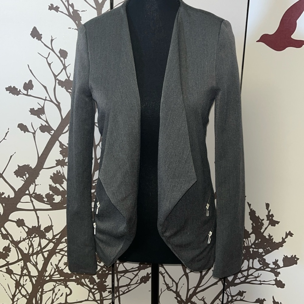 Seductions Size XS Grey & Silver Open Blazer NWOT‼️PRICE DROP‼️ $35